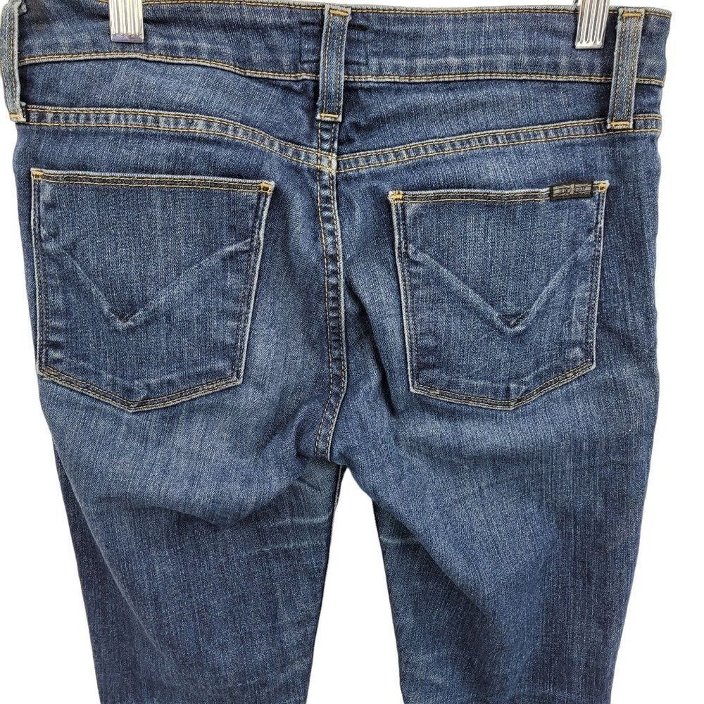 Y2K Hudson Krista Low Rise Jeans Sz 26 Indie Sleaze Streetwear Super‎ Skinny - Picture 8 of 13